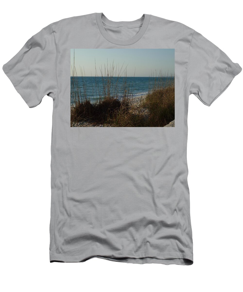 Florida Beaches T-Shirt featuring the photograph Goodbye Cruel World by Robert Margetts
