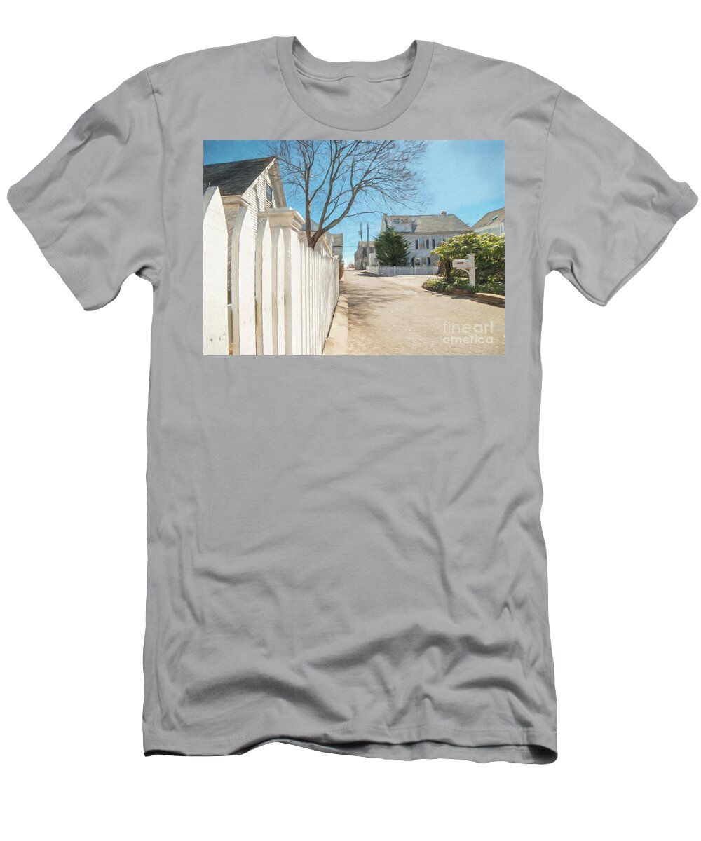Provincetown T-Shirt featuring the photograph Gosnold St. Provincetown by Michael James
