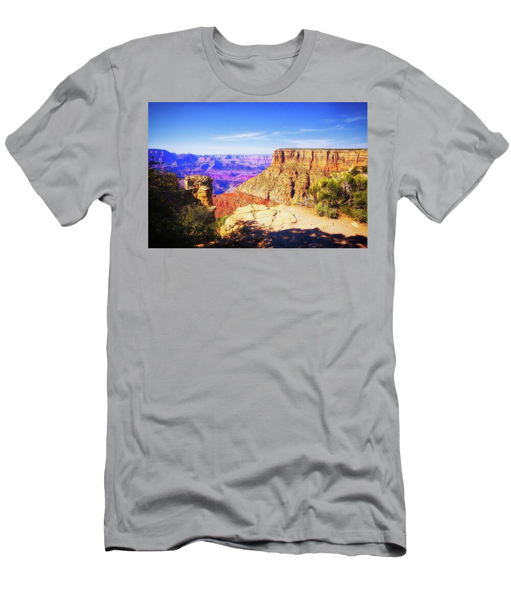 Grand Canyon National Park T-Shirt featuring the photograph Grand Canyon Arizona 3 by Tatiana Travelways