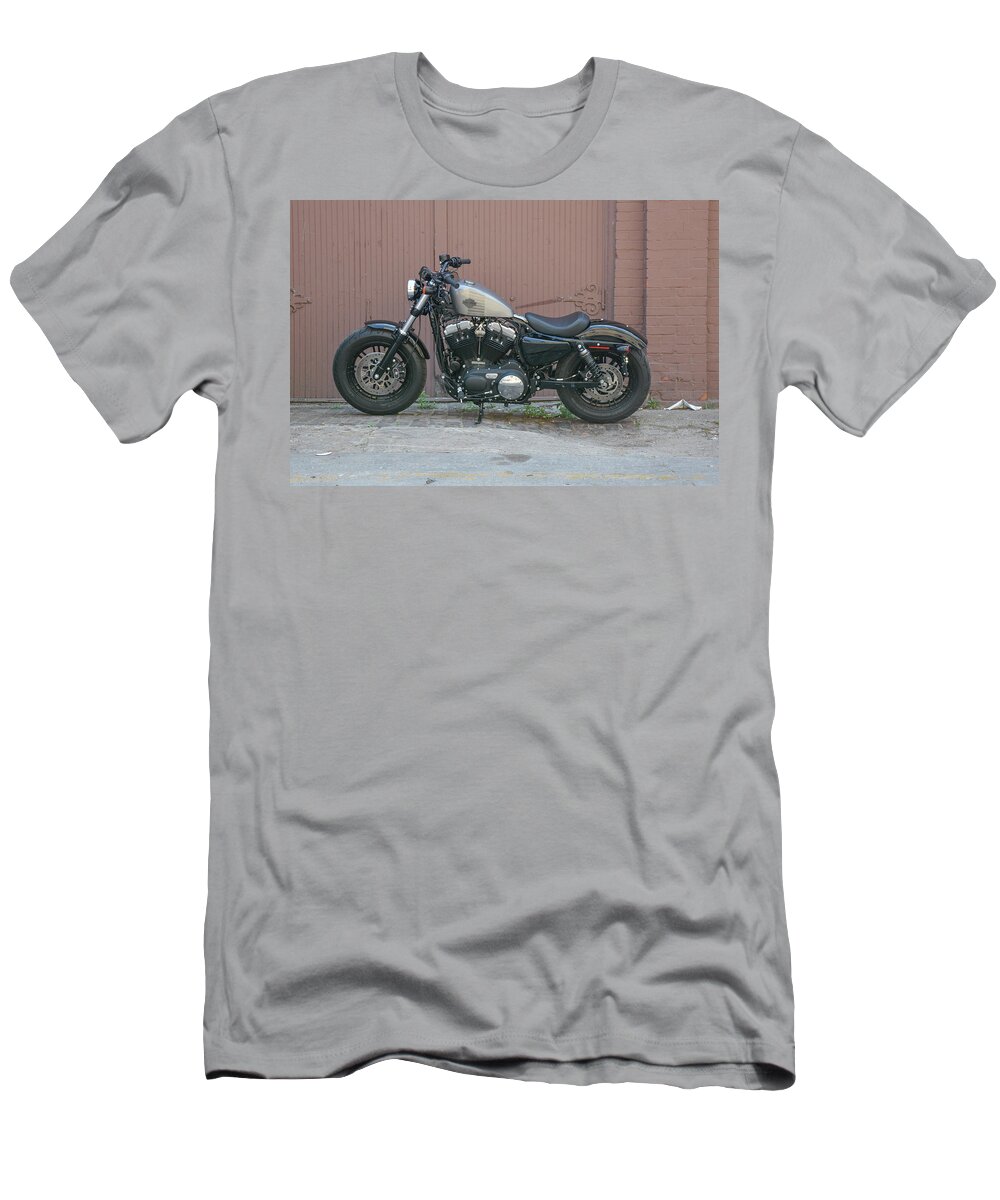 Harley Davidson Sportster 48 T-Shirt by Rebel Miles - Pixels