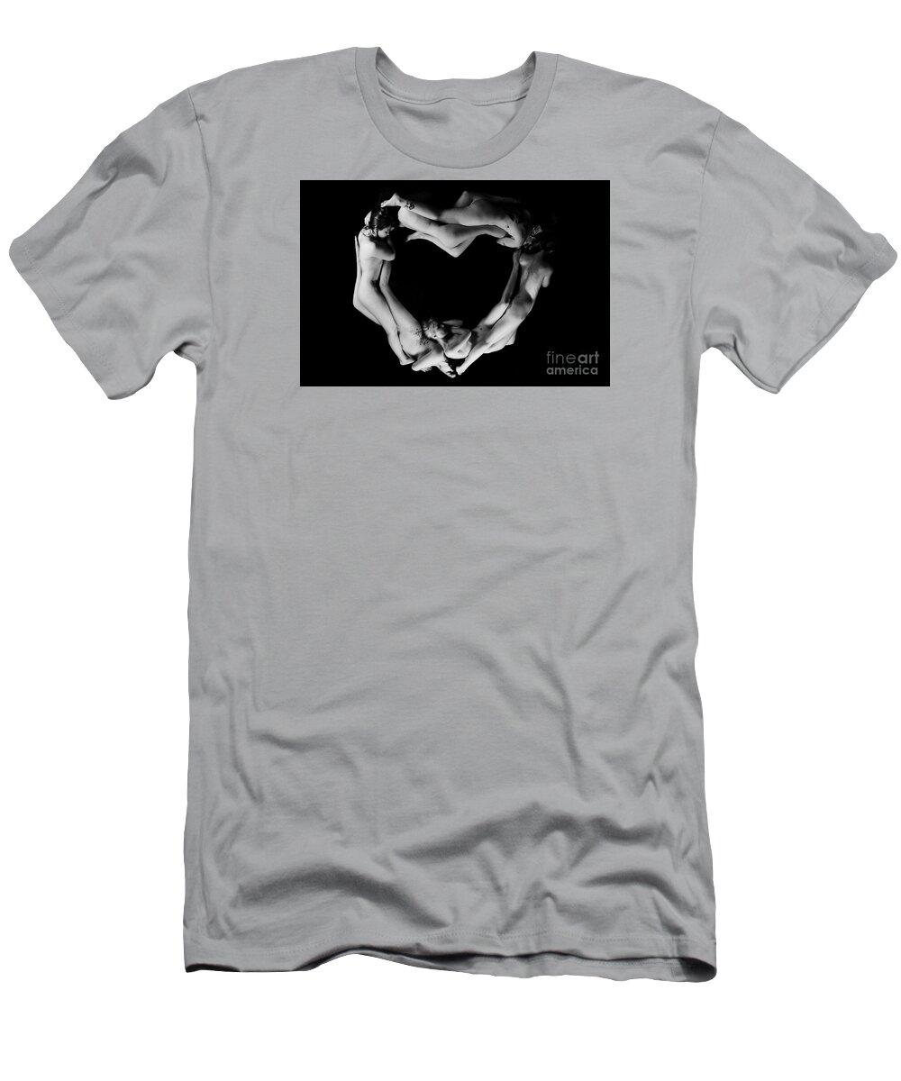 Heart T-Shirt featuring the photograph Heart Filled by Robert WK Clark