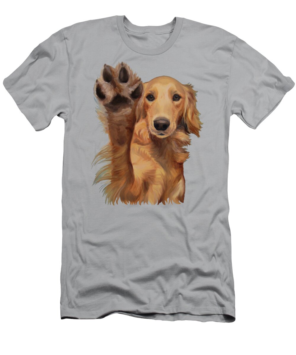 Noewi T-Shirt featuring the painting High Five by Jindra Noewi