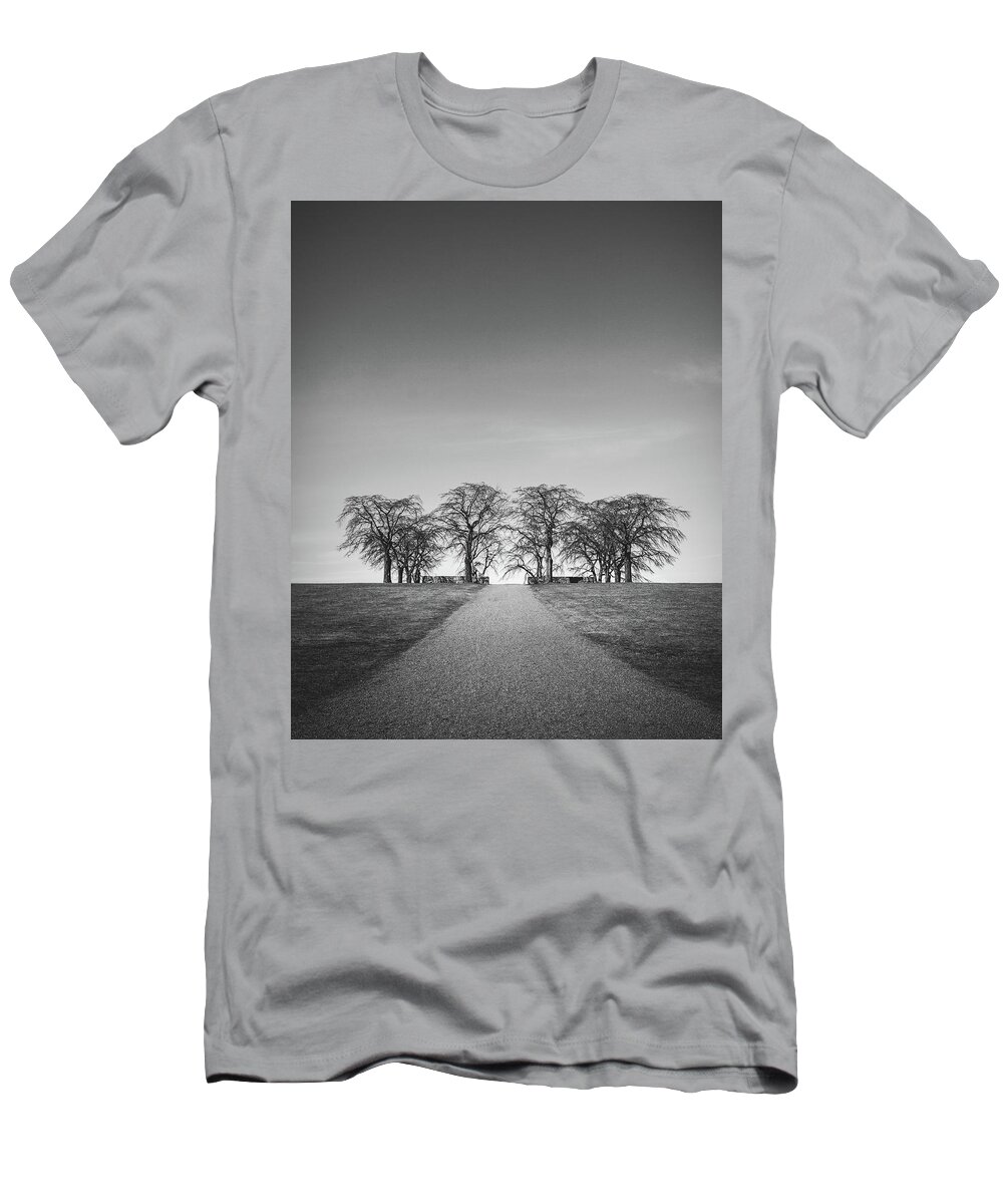 Trees T-Shirt featuring the photograph Hill of Elm by Tommy Roda