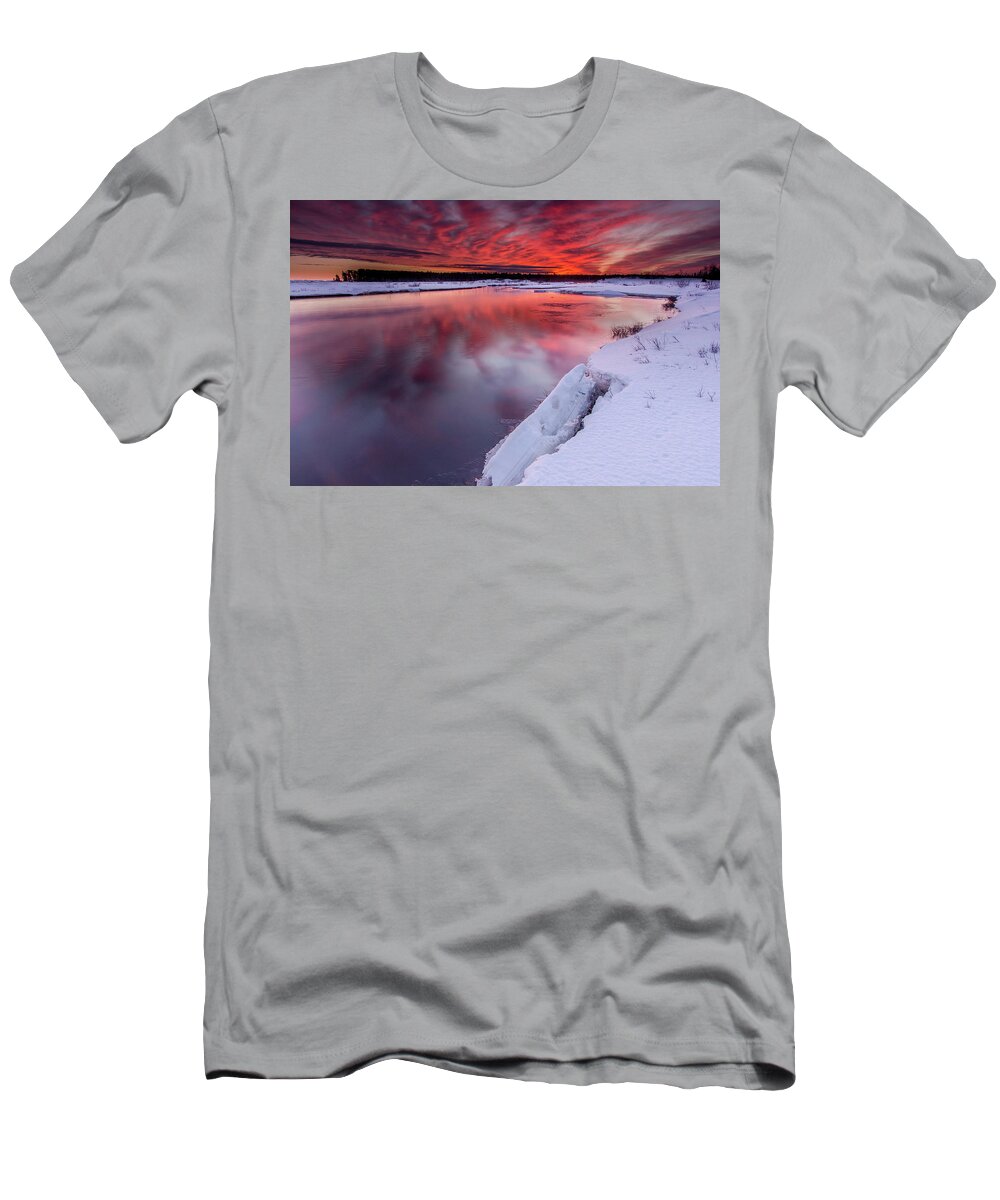 Sunrise T-Shirt featuring the photograph Hot Blooded by Lee and Michael Beek