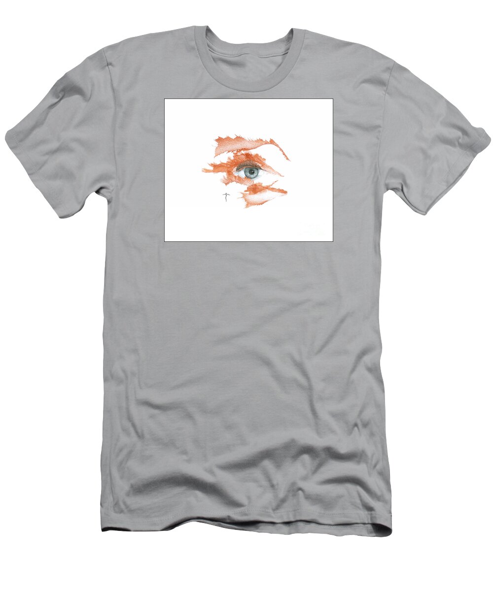  T-Shirt featuring the drawing I O'Thy Self by James Lanigan Thompson MFA