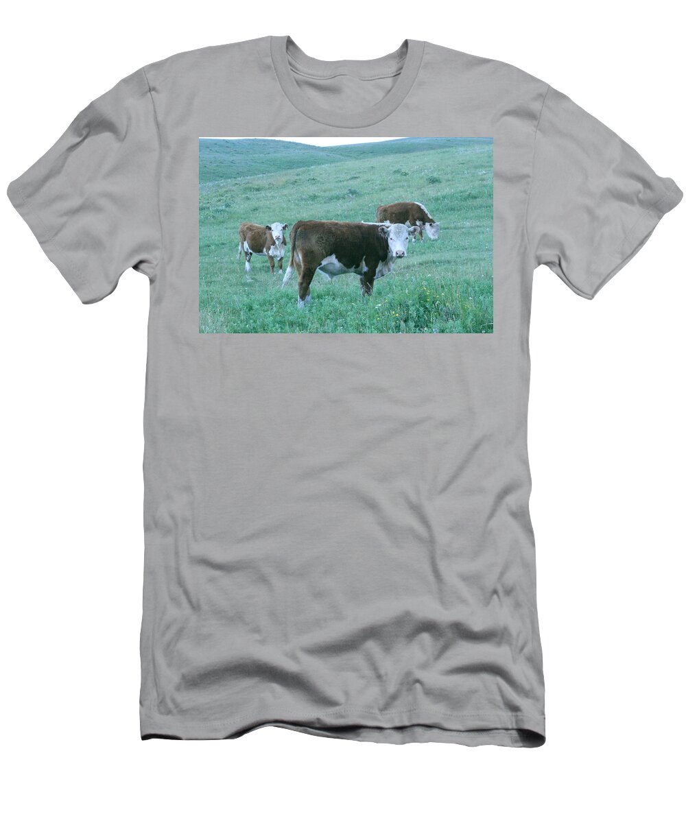 Agriculture T-Shirt featuring the photograph I See You by Mary Mikawoz