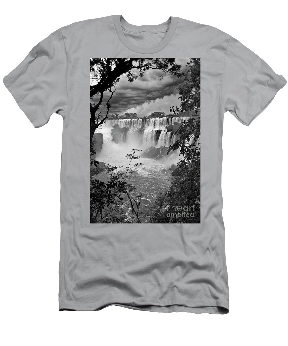 Iguazu T-Shirt featuring the photograph Iguazu Falls VI by Bernardo Galmarini