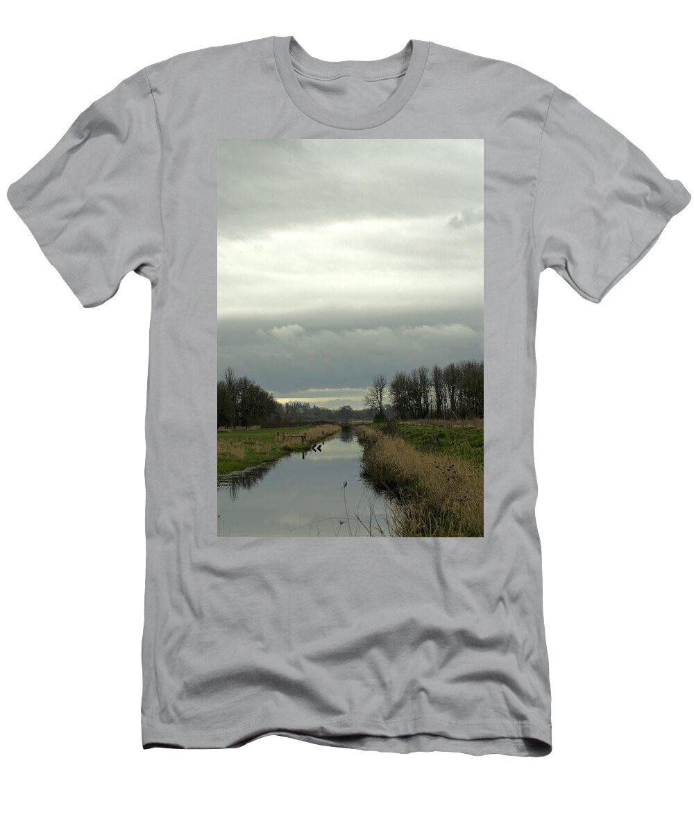 Channel T-Shirt featuring the photograph In by Sara Stevenson