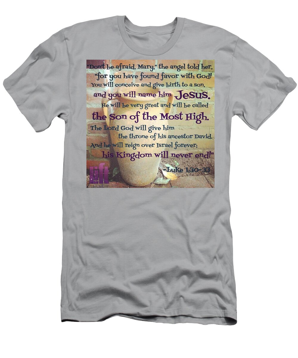 Israel T-Shirt featuring the photograph In The Sixth Month Of Elizabeth’s by LIFT Women's Ministry designs --by Julie Hurttgam