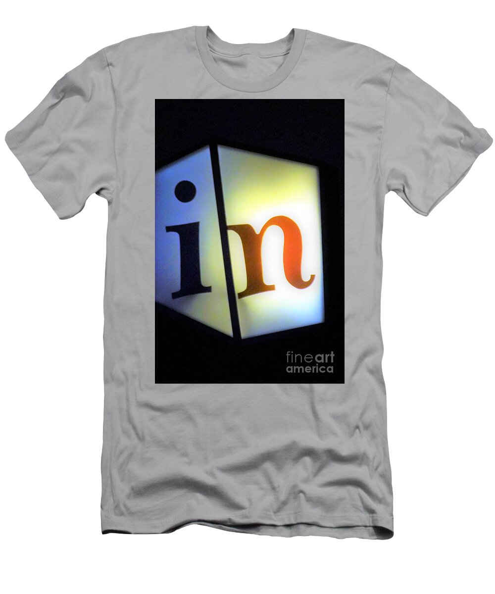 Words T-Shirt featuring the photograph In1 by Merle Grenz