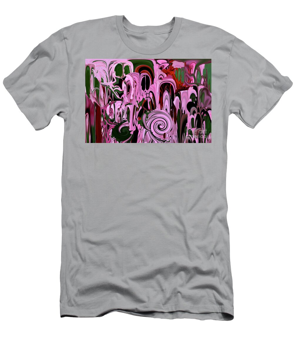 Pink T-Shirt featuring the photograph Inside my Pink Dream by Rick Rauzi