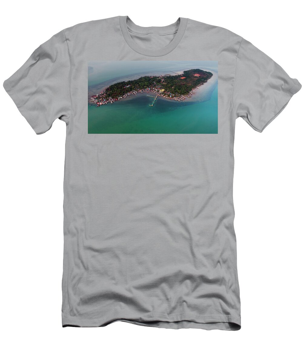 Travel T-Shirt featuring the photograph Island within island by Pradeep Raja PRINTS