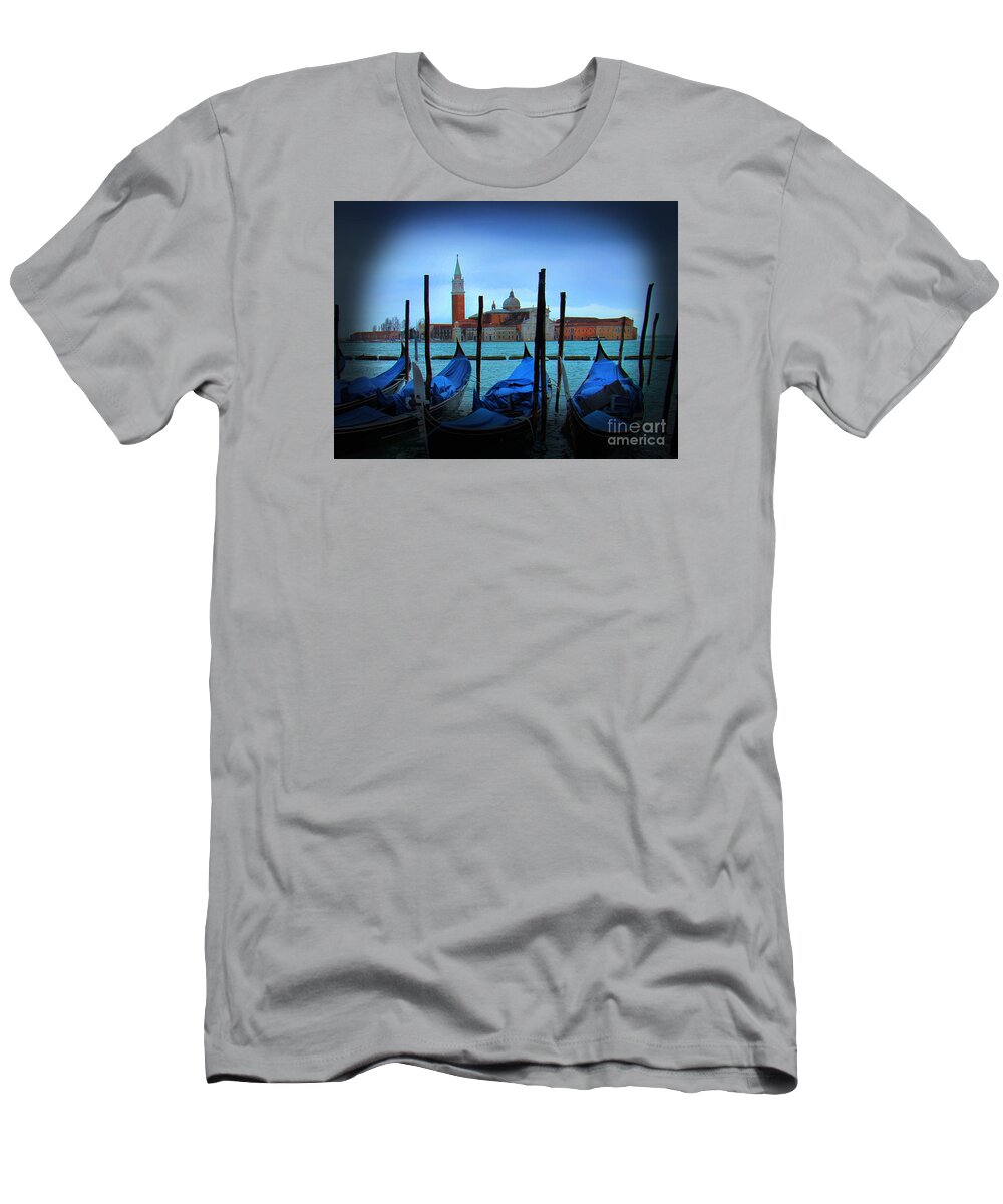 Isola T-Shirt featuring the photograph Isola Di San Giorgio, Venice, Italy III by Al Bourassa