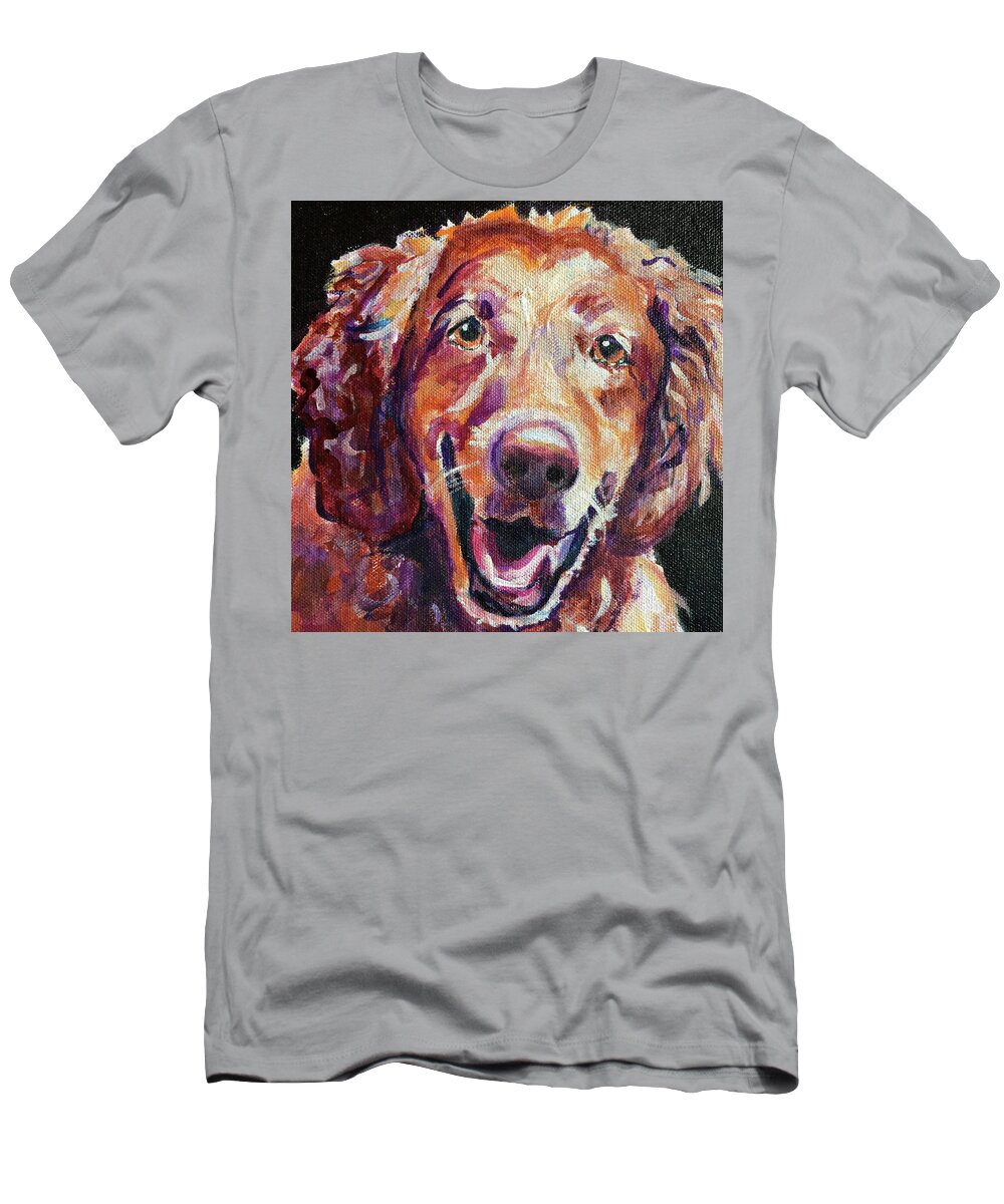  T-Shirt featuring the painting Jack by Judy Rogan