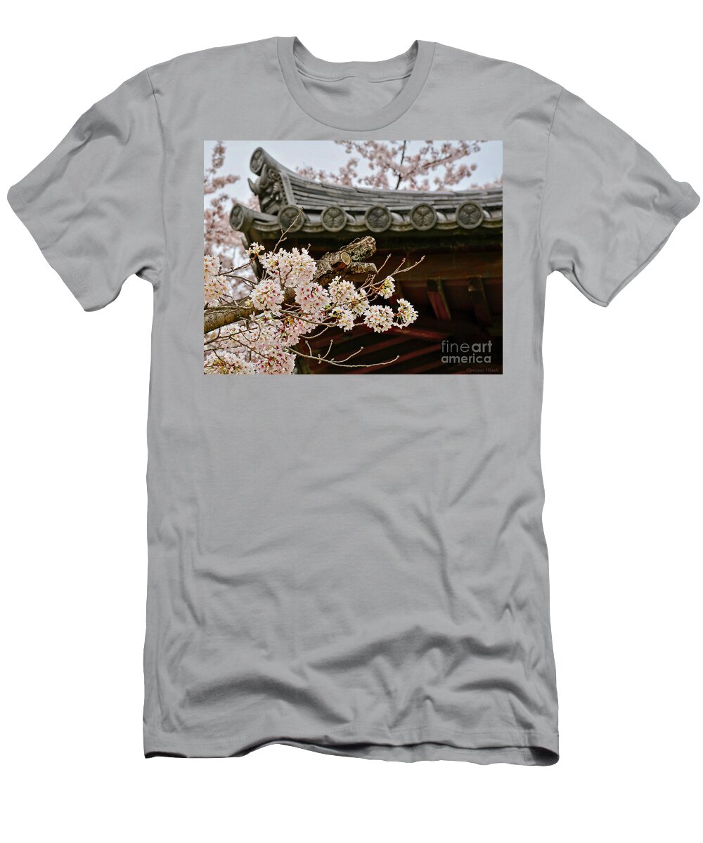 Japan T-Shirt featuring the photograph Japan In The Spring by Constance Woods