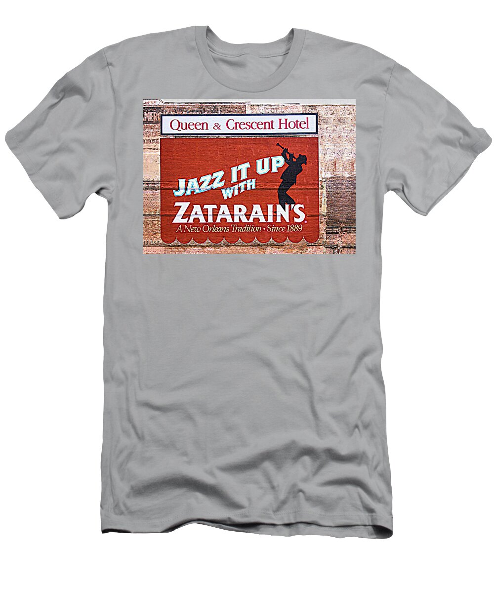 Jazz It With Zatarain's T-Shirt by Robert - Fine Art