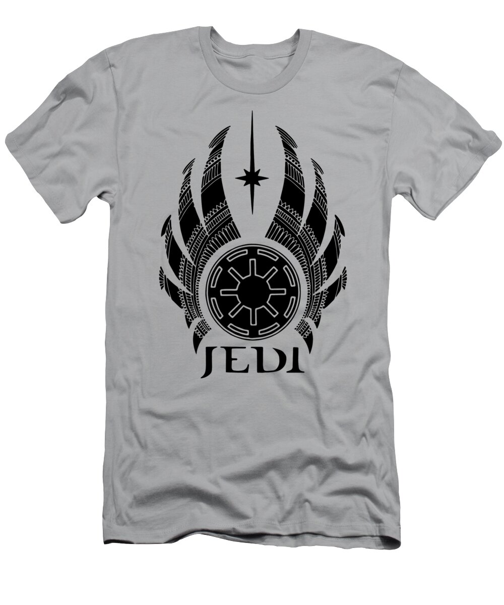 Jedi Symbol - Star Wars Art, Teal T-Shirt by Studio Grafiikka - Fine Art  America