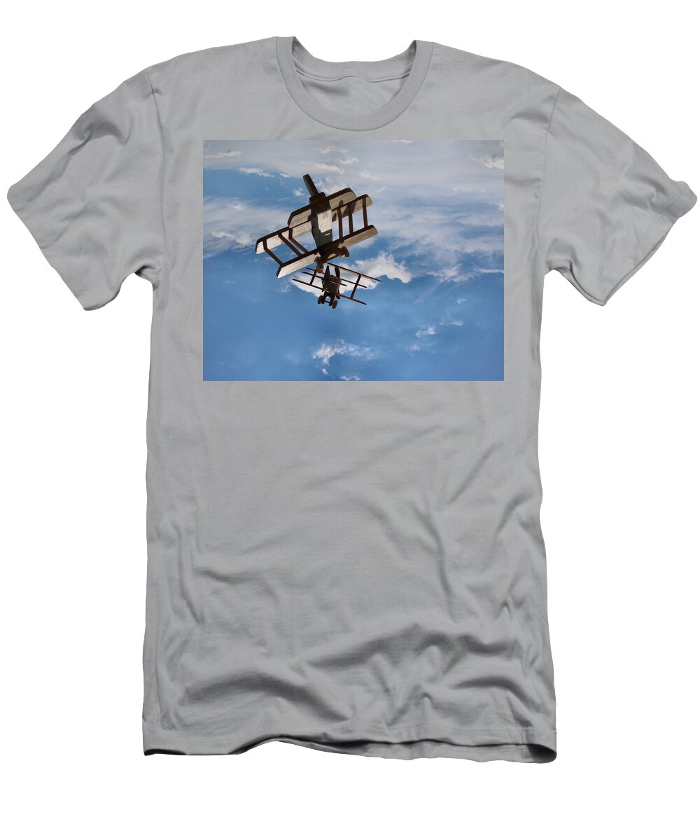 Wwi T-Shirt featuring the photograph Jouet Escadrille - 3 by Lin Grosvenor