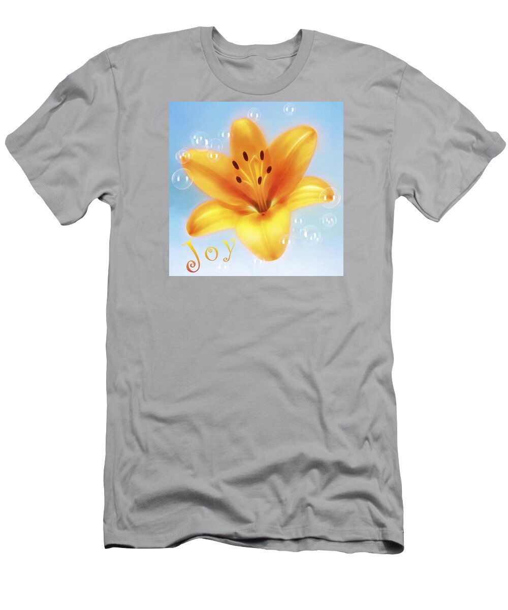 Flower T-Shirt featuring the photograph Joy by Cathy Kovarik