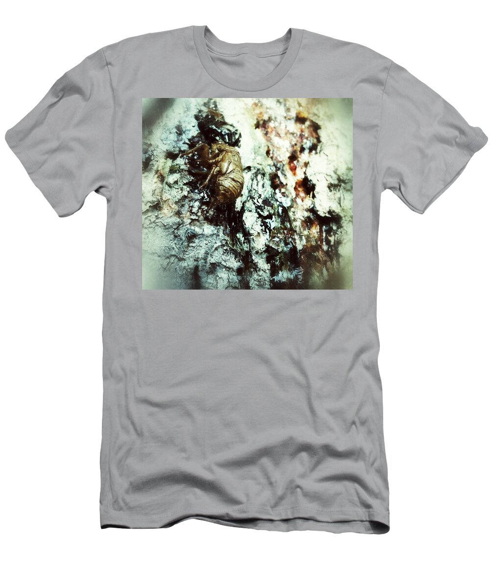 Bug T-Shirt featuring the photograph Just a Shell by Robert Knight