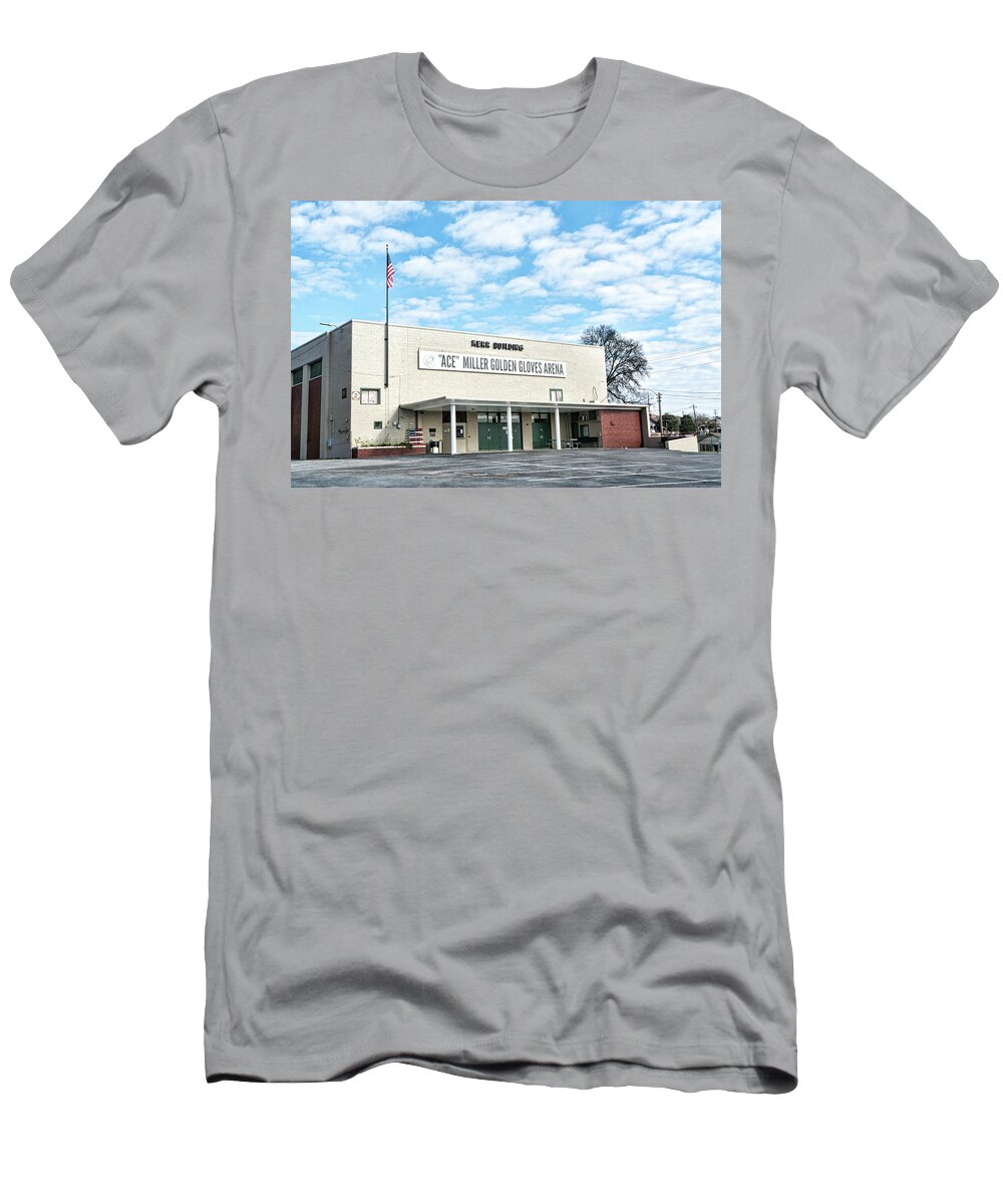 Knoxville T-Shirt featuring the photograph Kerr Building by Sharon Popek