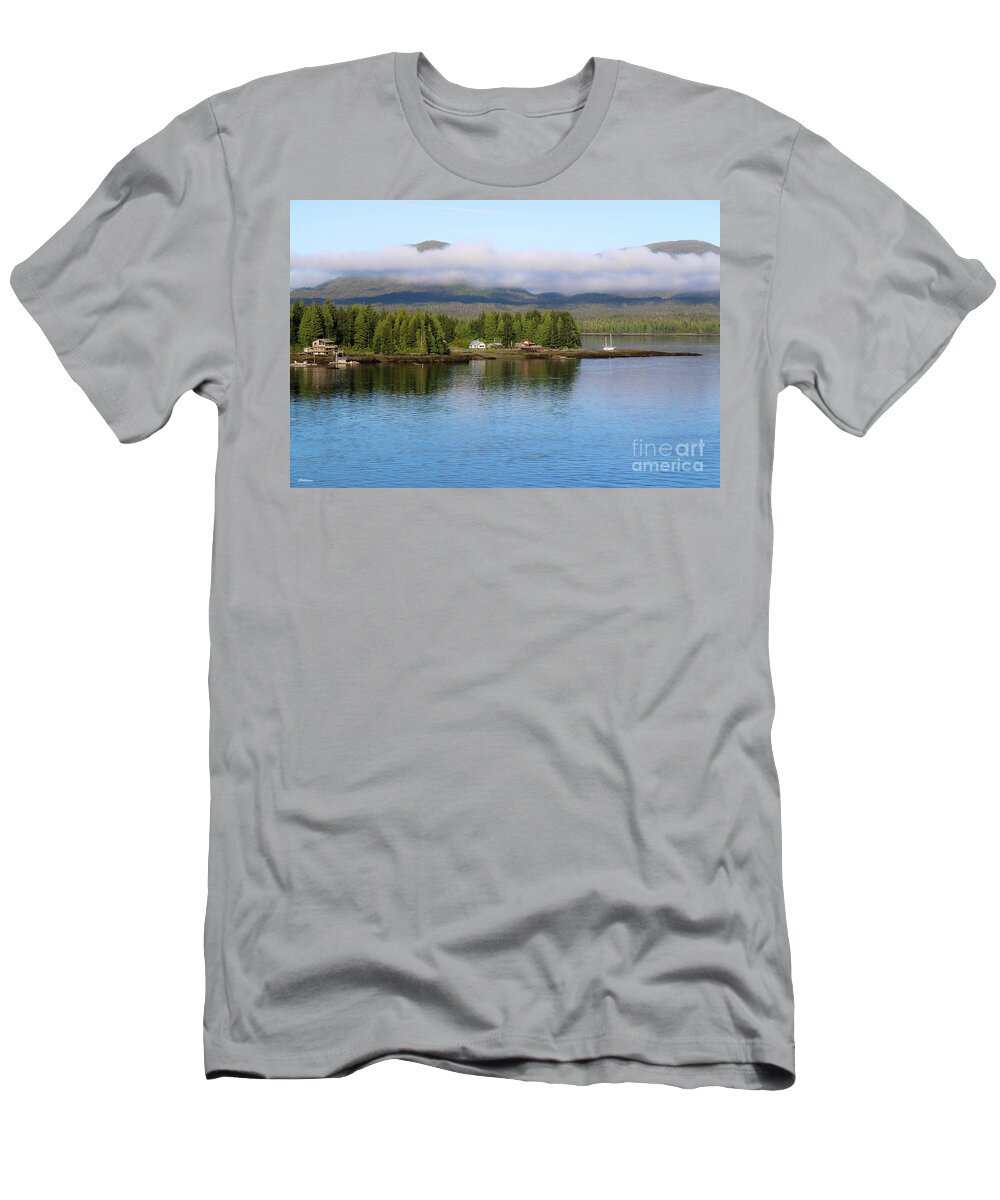 Ketchikan T-Shirt featuring the photograph Ketchikan Alaska by Veronica Batterson
