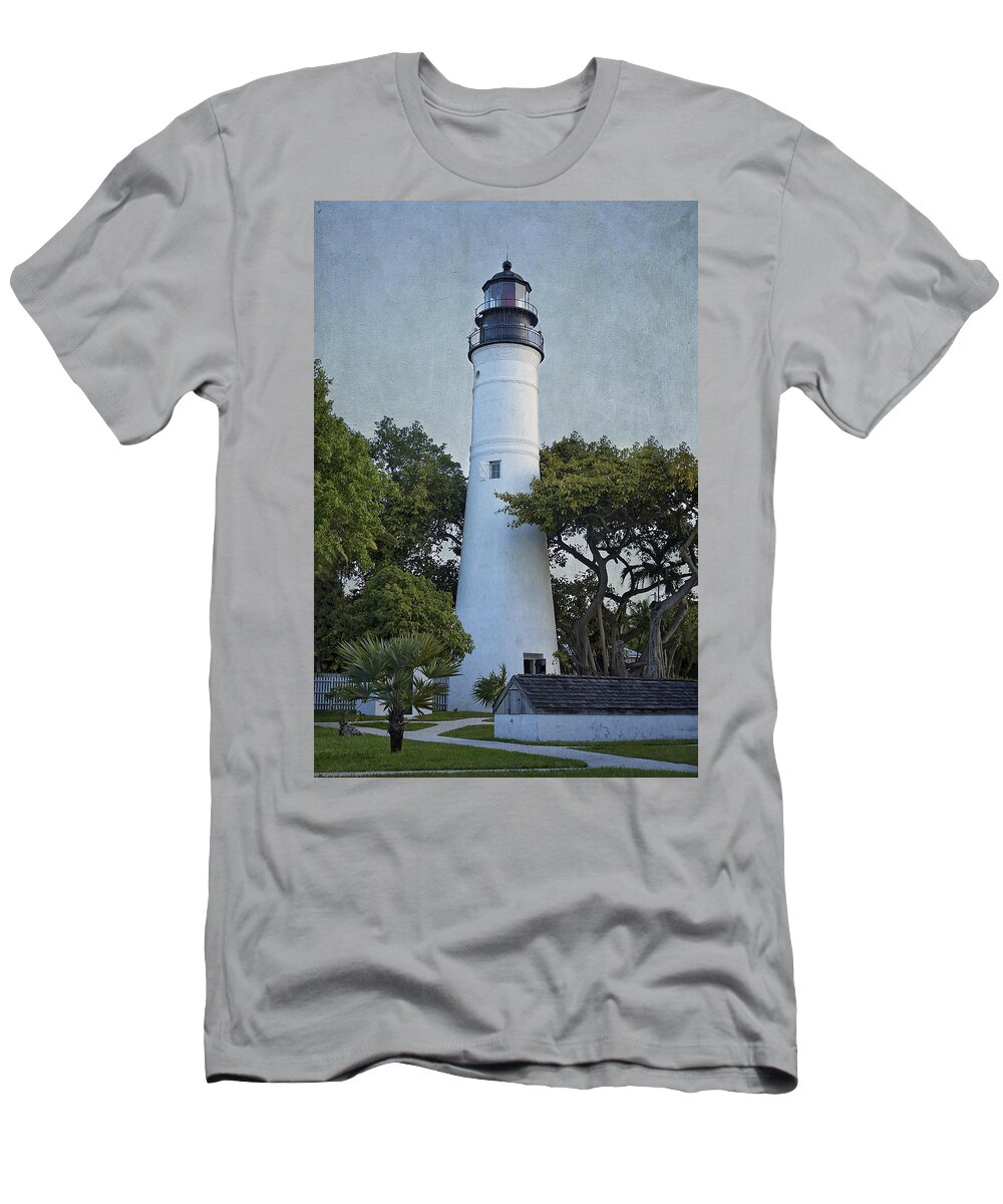 Lighthouse T-Shirt featuring the photograph Key West Lighthouse by Kim Hojnacki