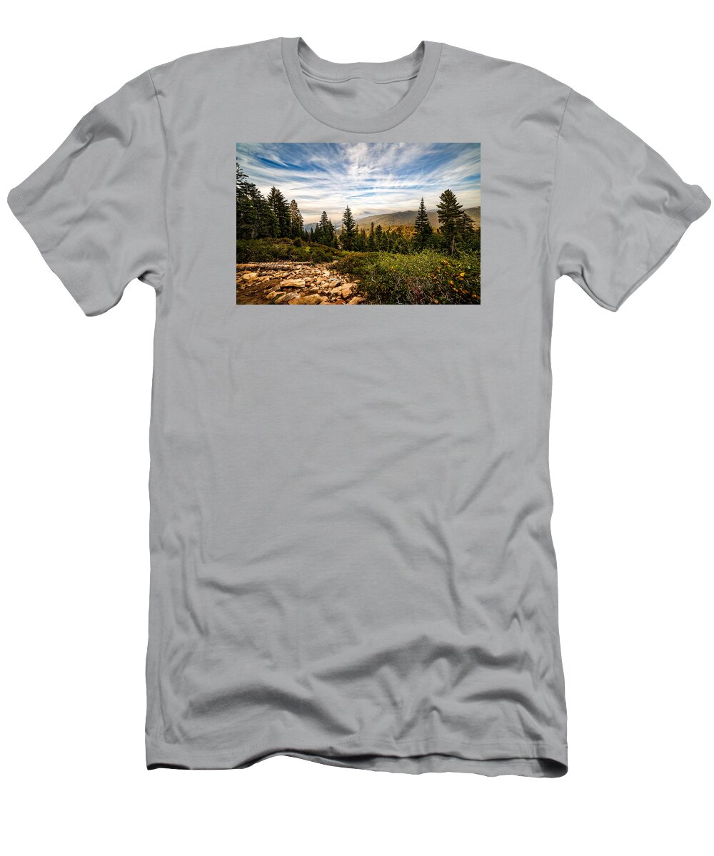 Sequoia T-Shirt featuring the photograph King's Canyon Crown by Jason Roberts