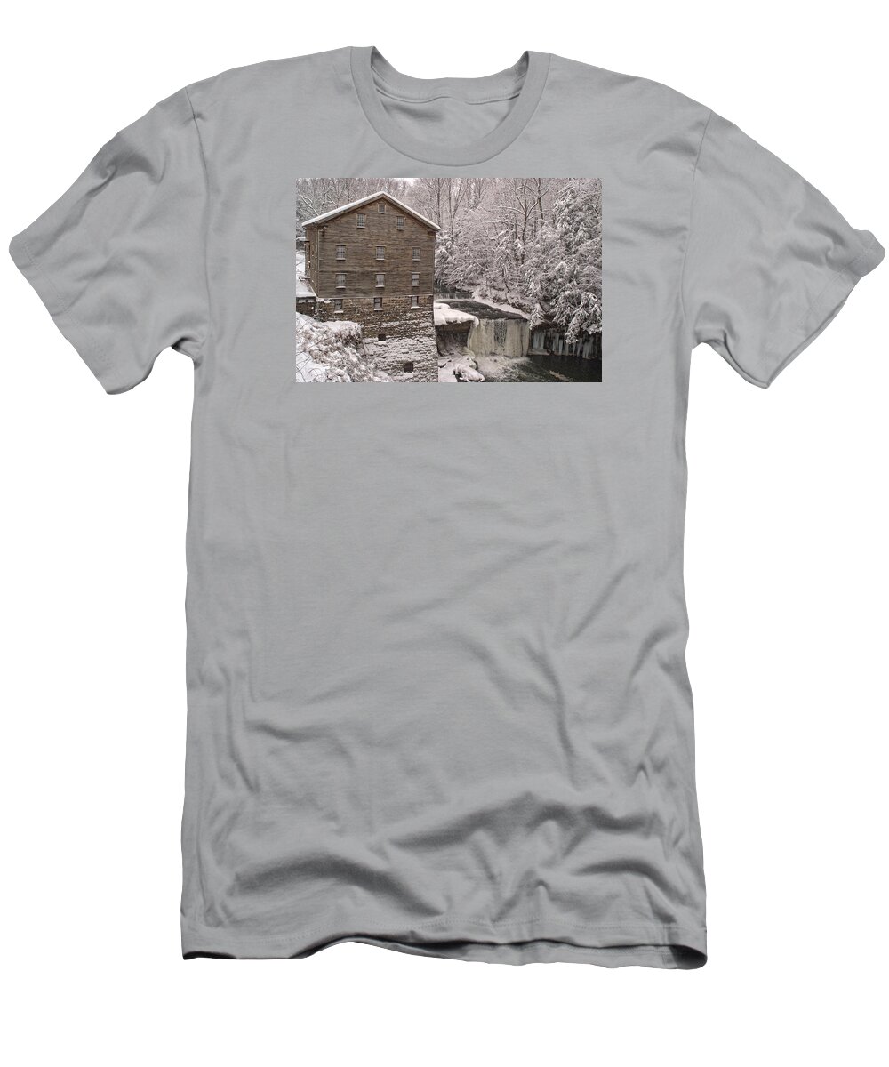 Lanterman's Mill T-Shirt featuring the photograph Lanterman's Mill by Michael McGowan