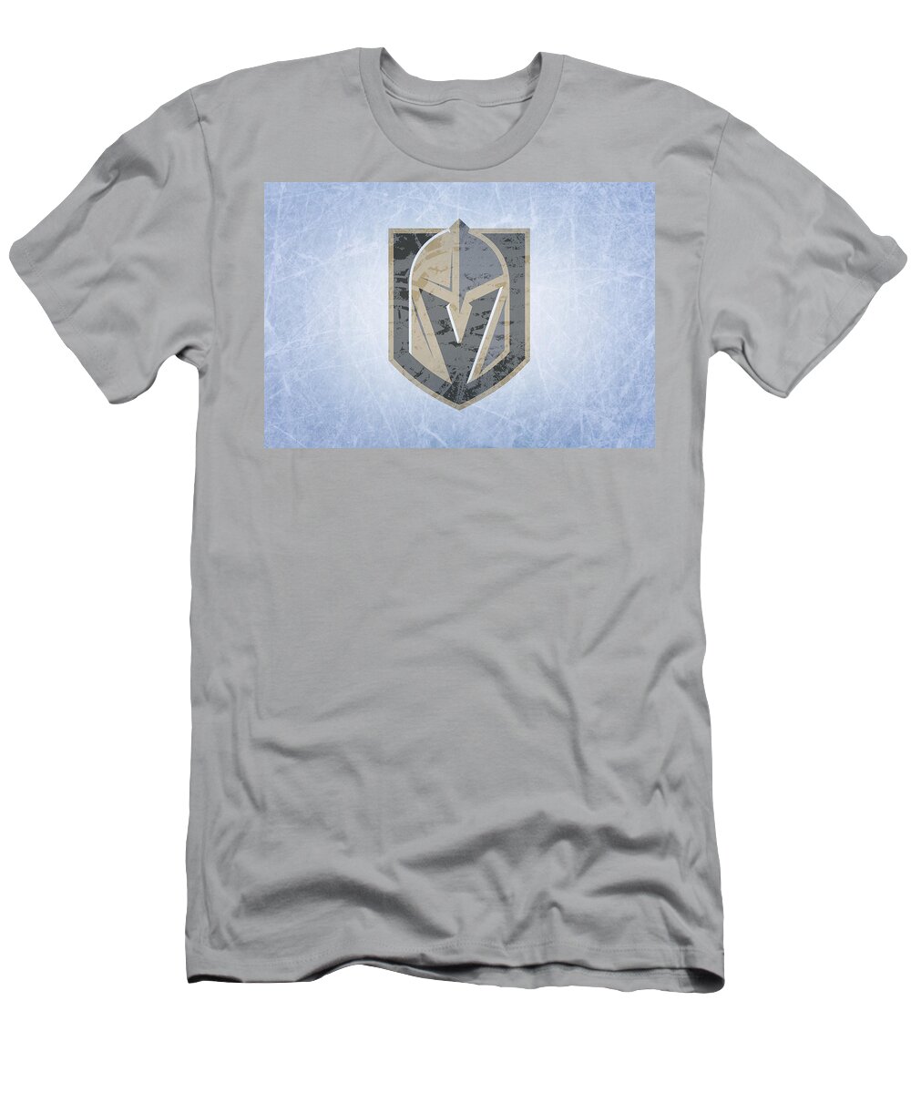 Las Vegas Golden Knights Vintage Hockey at Center Ice T-Shirt