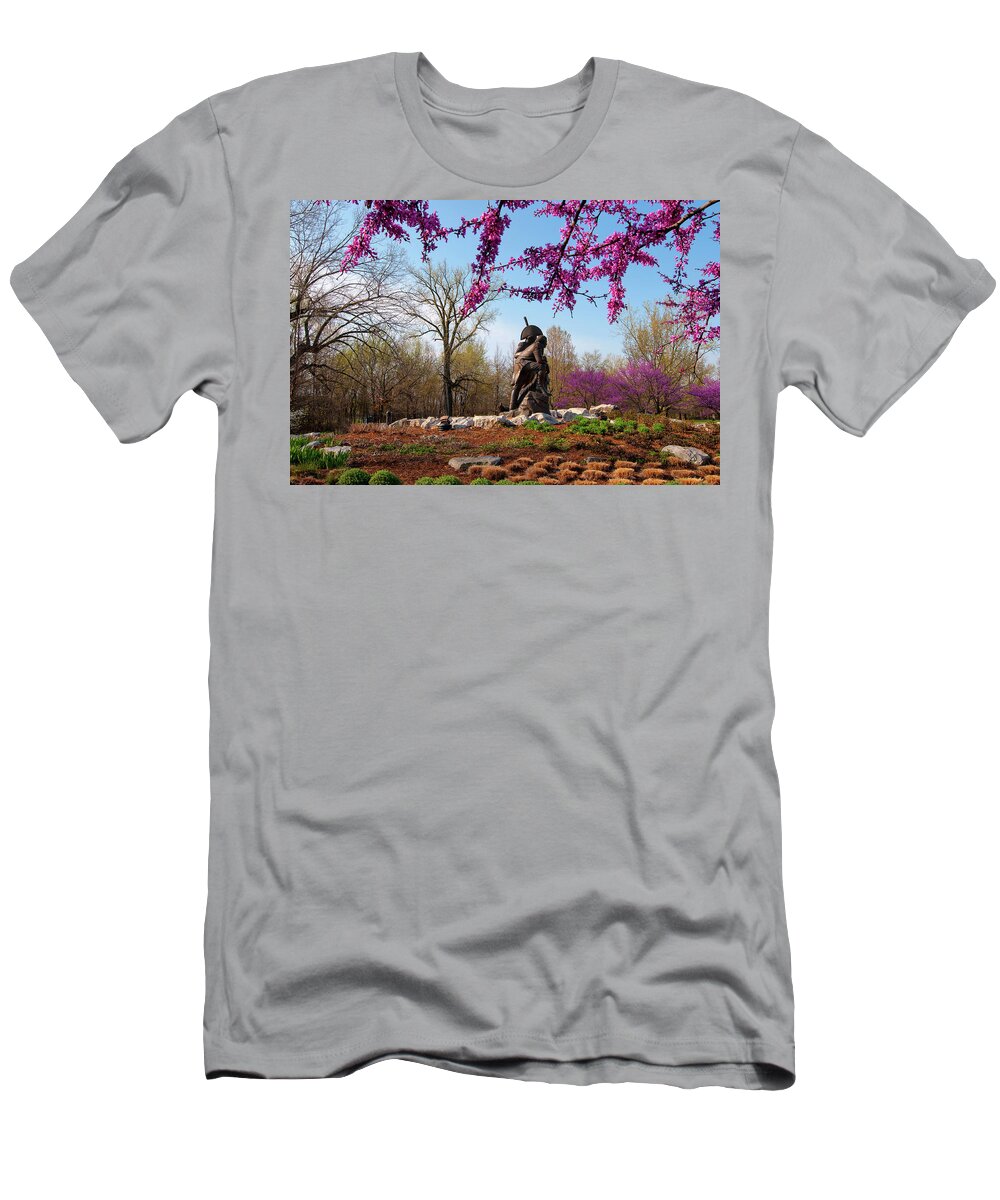 Missouri T-Shirt featuring the photograph Lewis and Clark by Steve Stuller