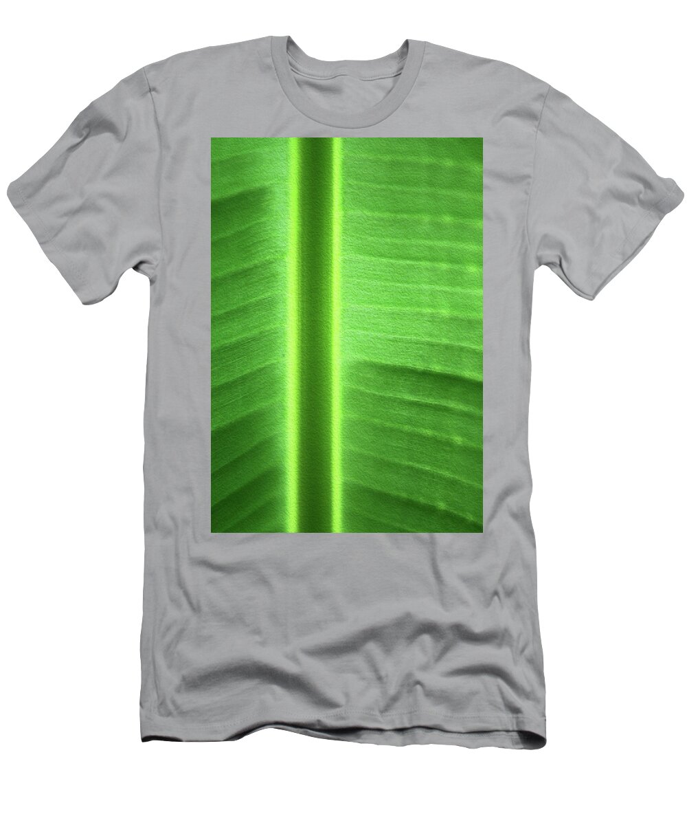 Leaf T-Shirt featuring the photograph Life Lines by Art Cole