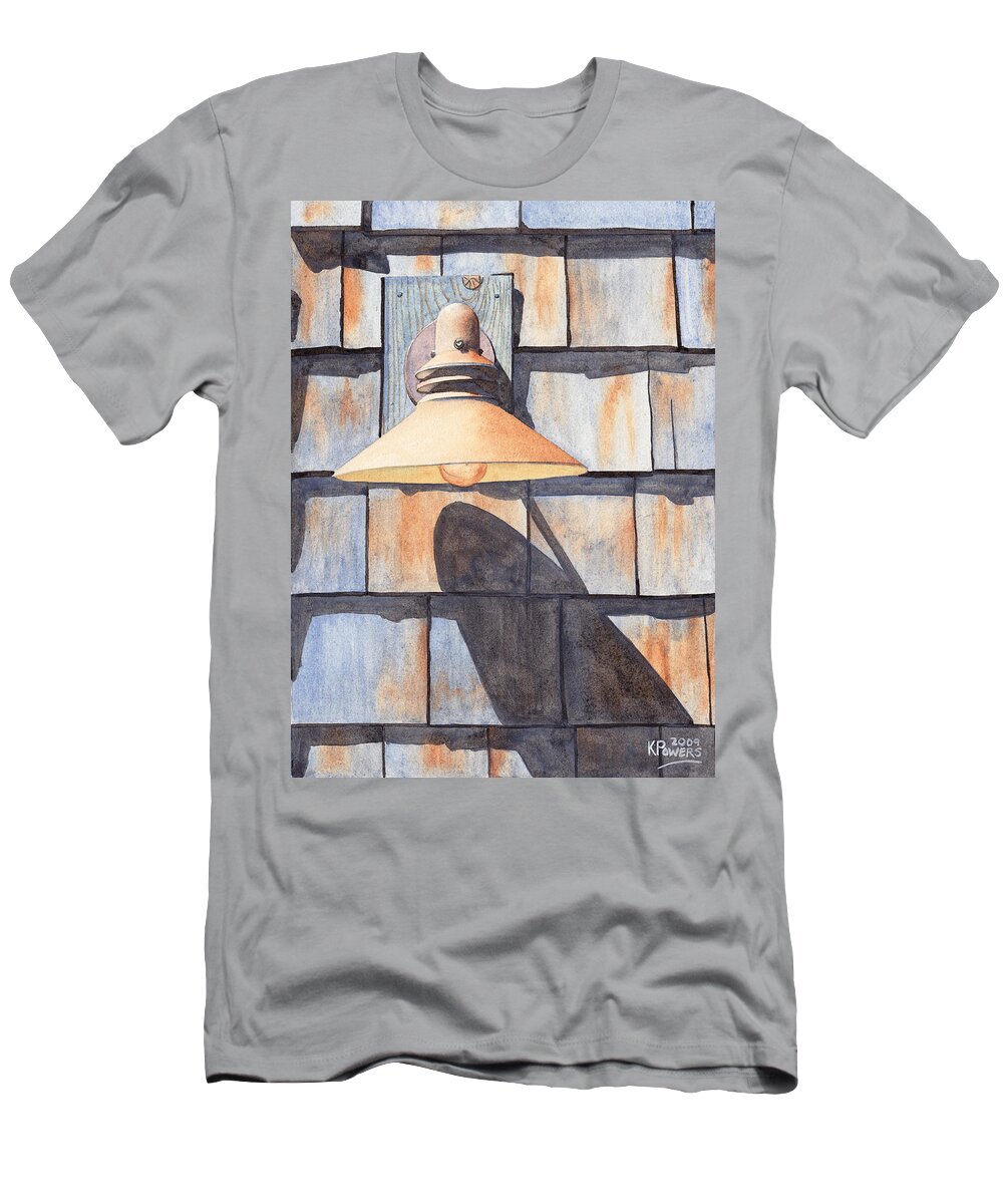 Light T-Shirt featuring the painting Light by Ken Powers