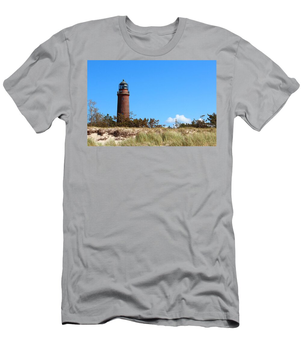 Lighthouse T-Shirt featuring the photograph Lighthaus darss by Heike Hultsch