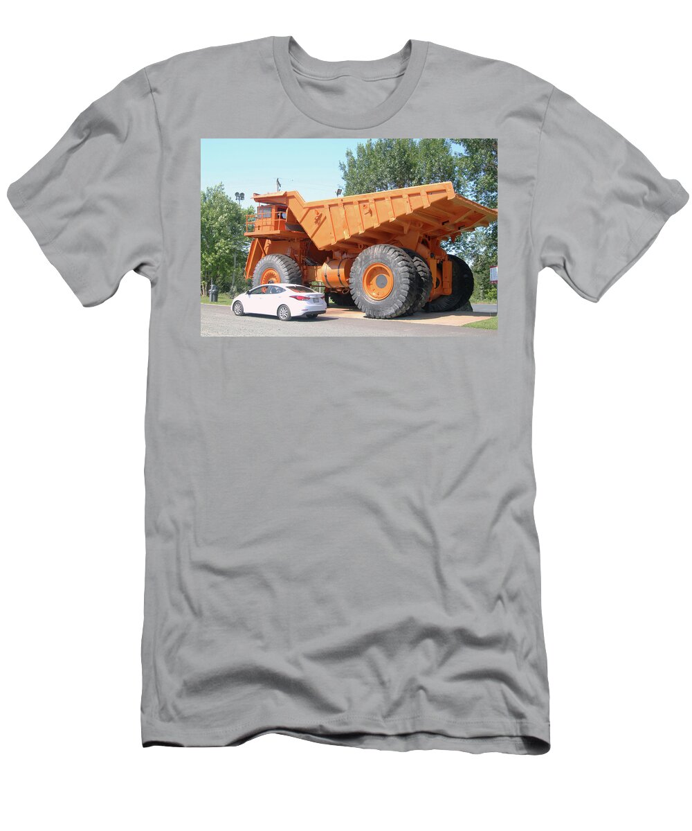 Big Truck T-Shirt featuring the painting Big Truck by Imagery-at- Work