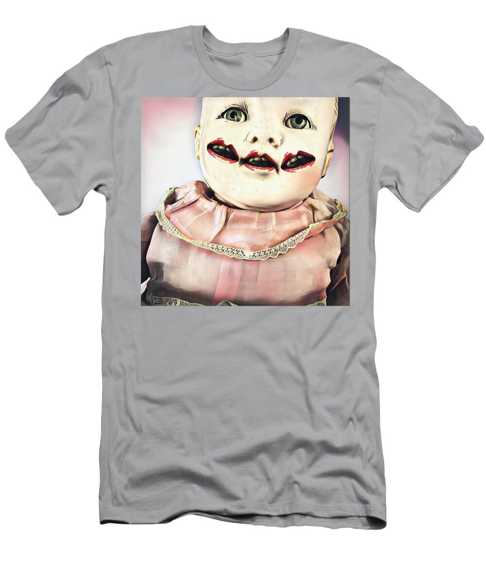 Monster T-Shirt featuring the photograph Little Monster by Subject Dolly