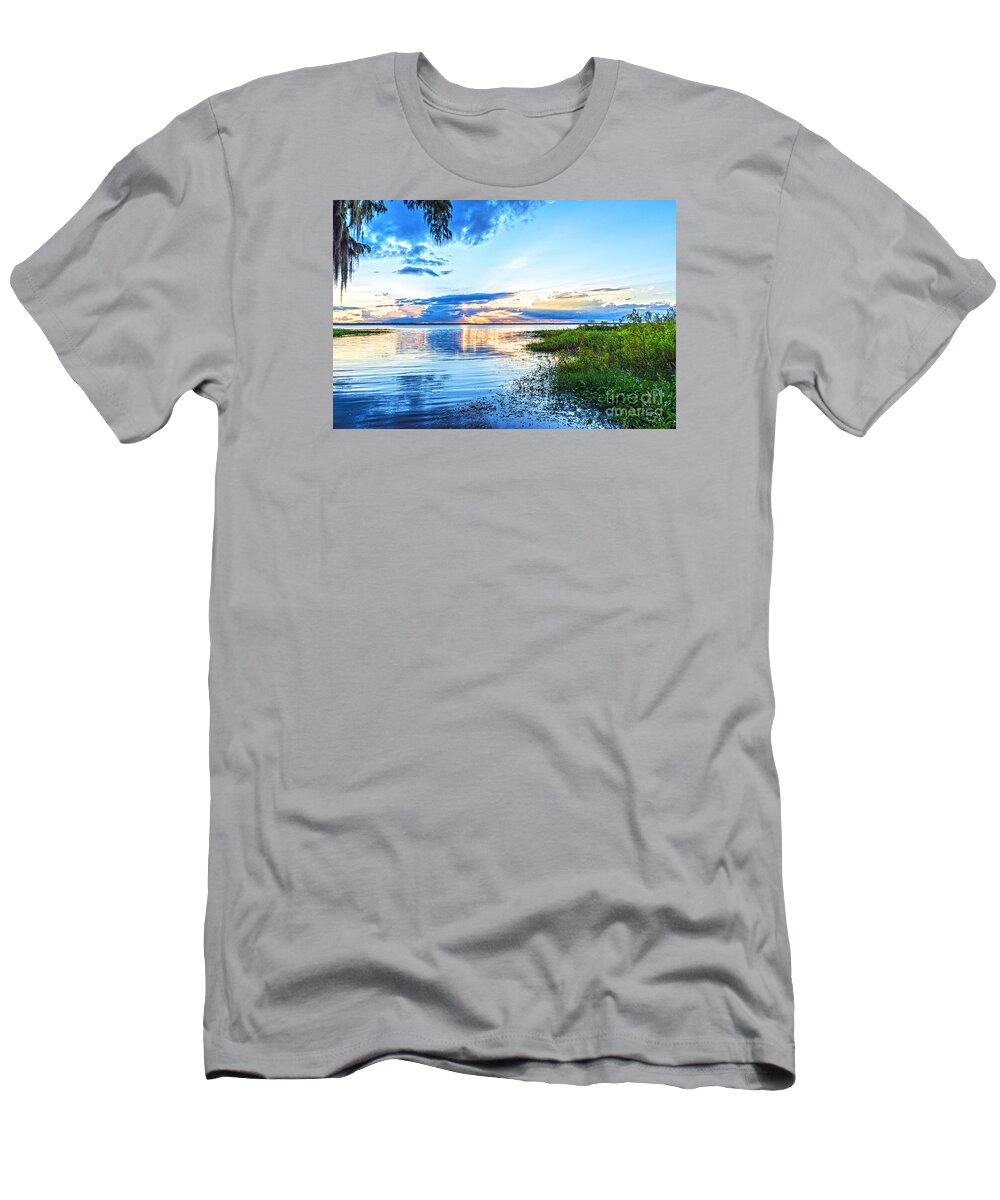 Lochloosa T-Shirt featuring the photograph Lochloosa Lake by Anthony Baatz