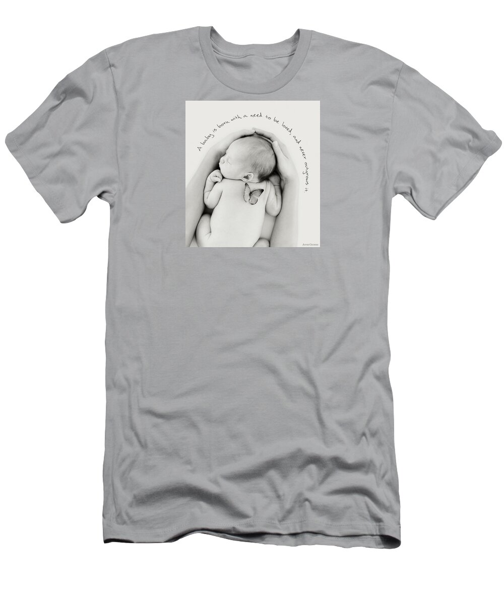 Words T-Shirt featuring the photograph Loved by Anne Geddes