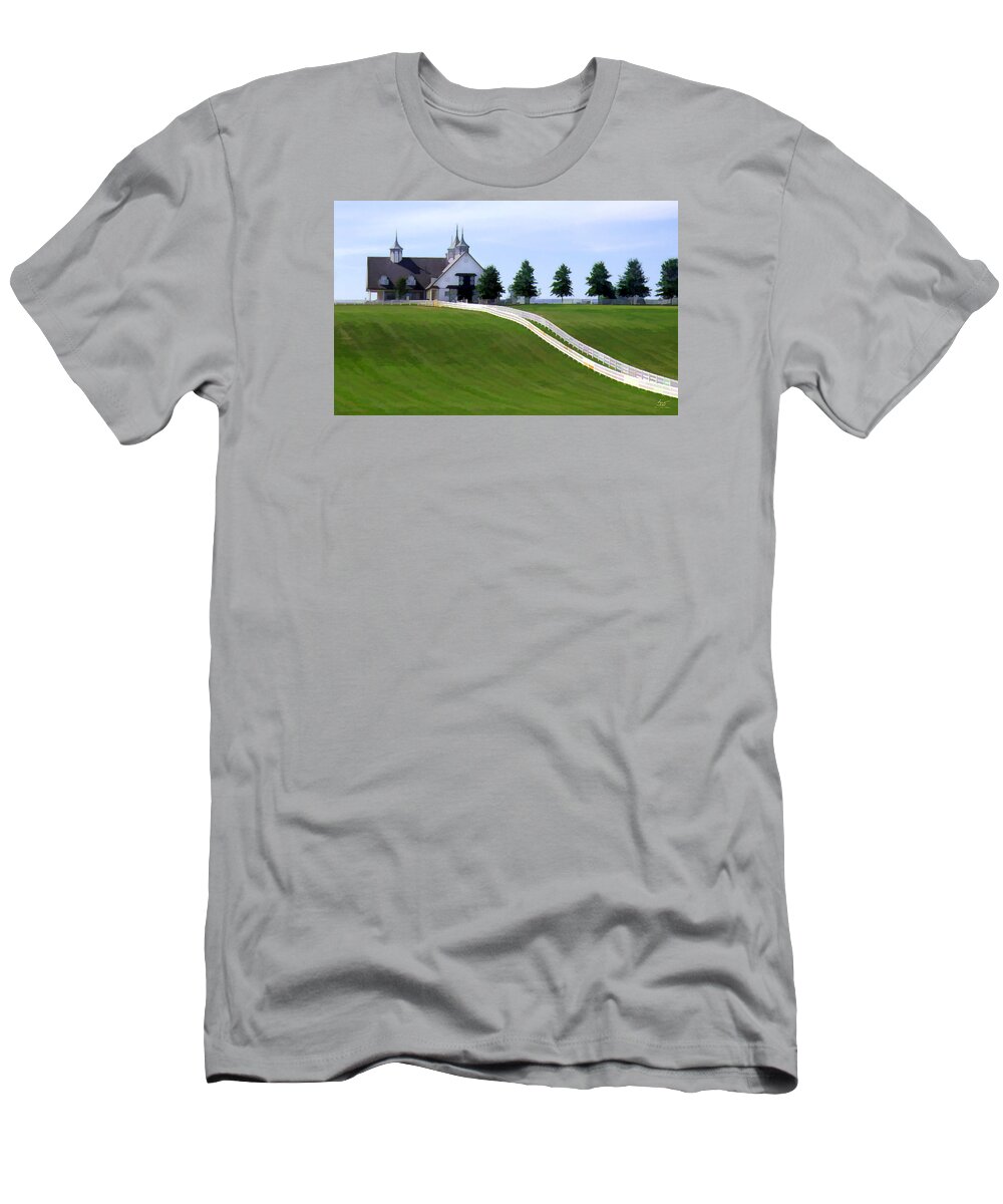 Landscape T-Shirt featuring the photograph Manchester Farm by Sam Davis Johnson