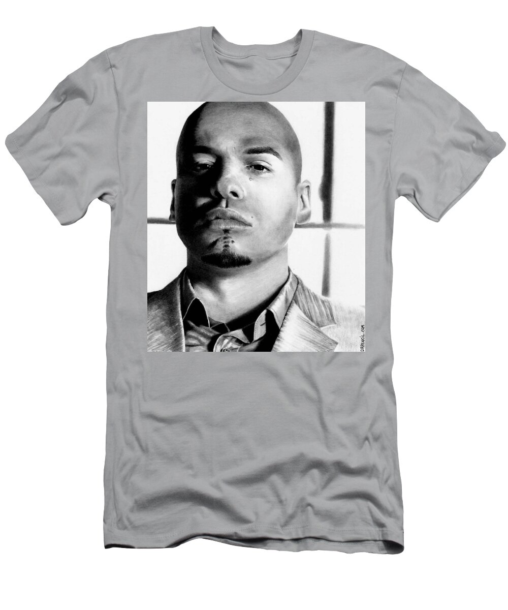 Breaking Bad T-Shirt featuring the drawing Marco Salamanca by Rick Fortson