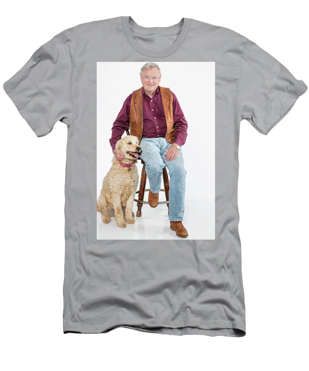 Dog T-Shirt featuring the photograph Mike Millie 08 by M K Miller
