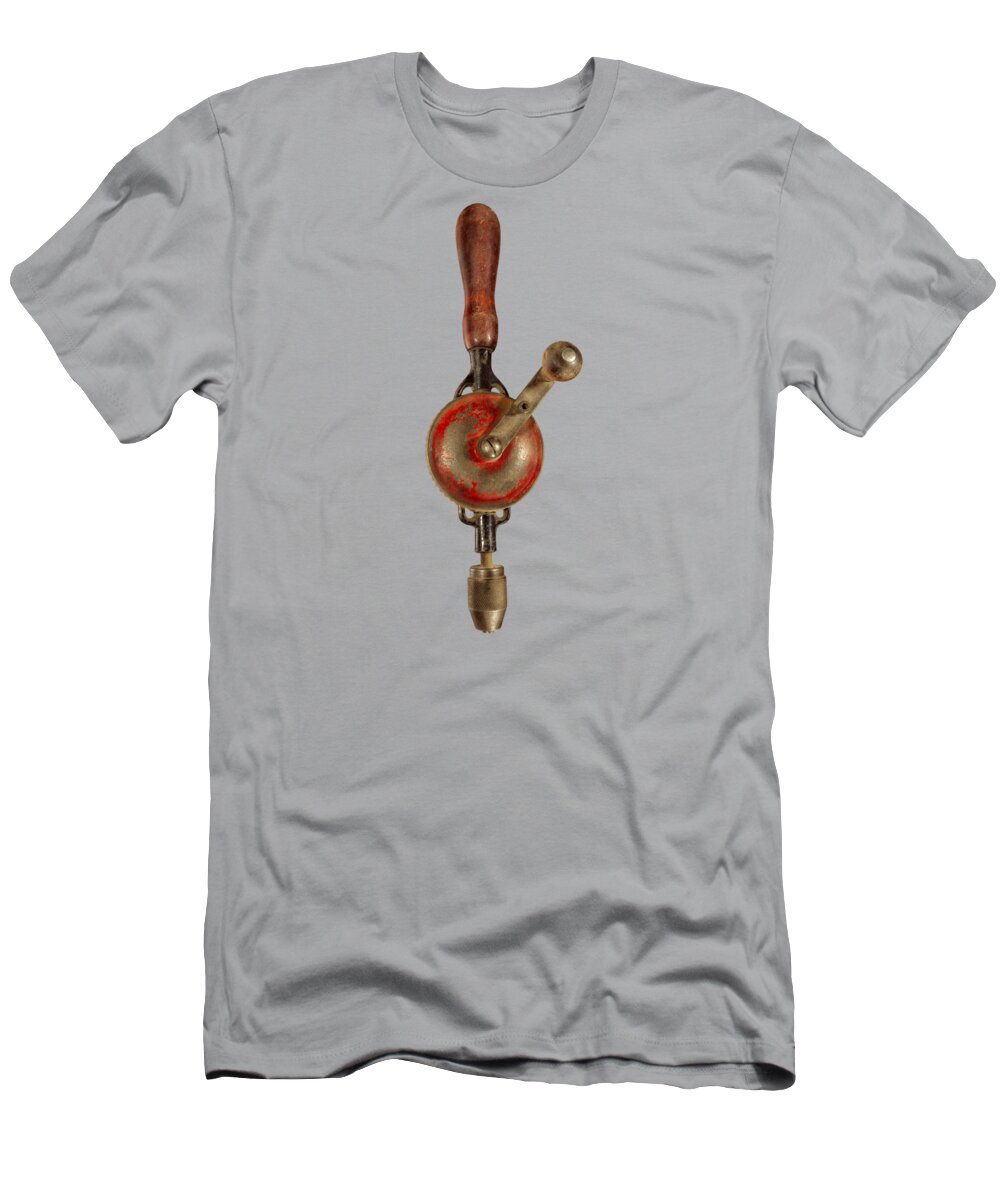 Antique T-Shirt featuring the photograph Millers Falls Hand Drill by YoPedro