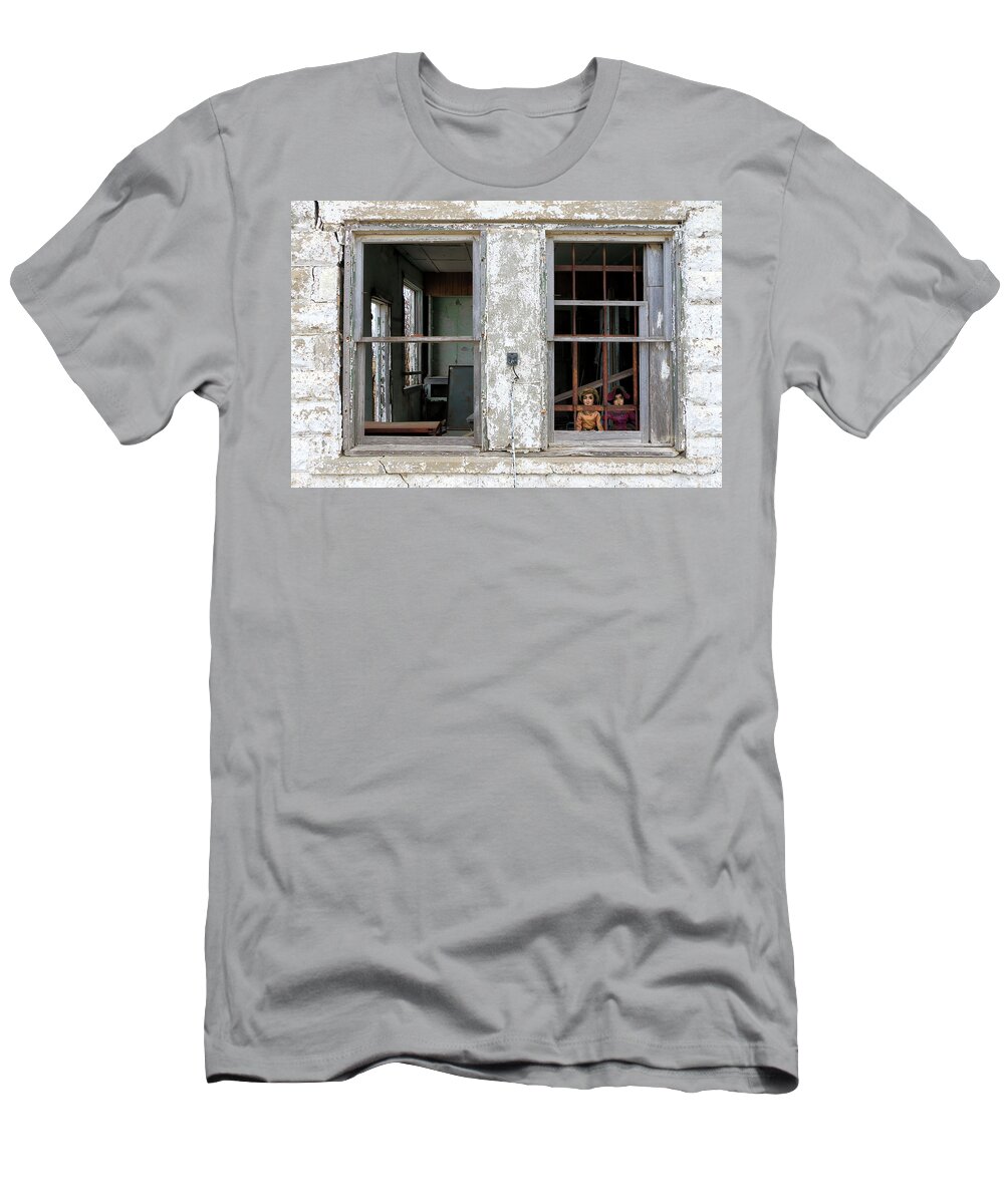 Old T-Shirt featuring the photograph Minimum Security by Christopher McKenzie