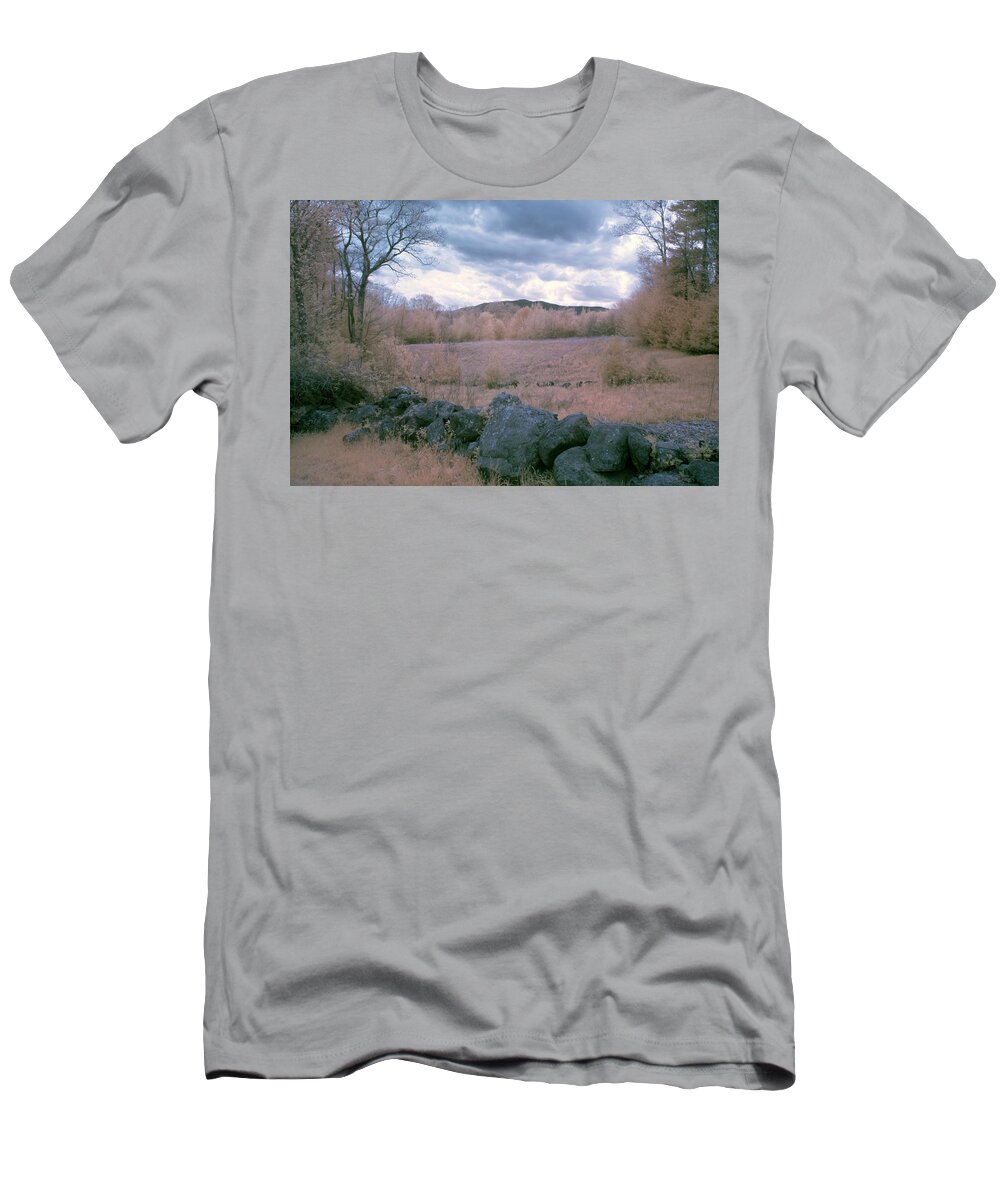 Dublin New Hampshire T-Shirt featuring the photograph Mount Monadnock In Infrared by Tom Singleton