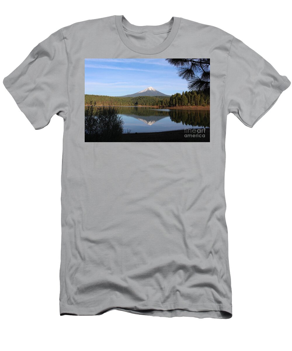 Mt T-Shirt featuring the photograph Mt McLaughlin or Pitt by Marie Neder