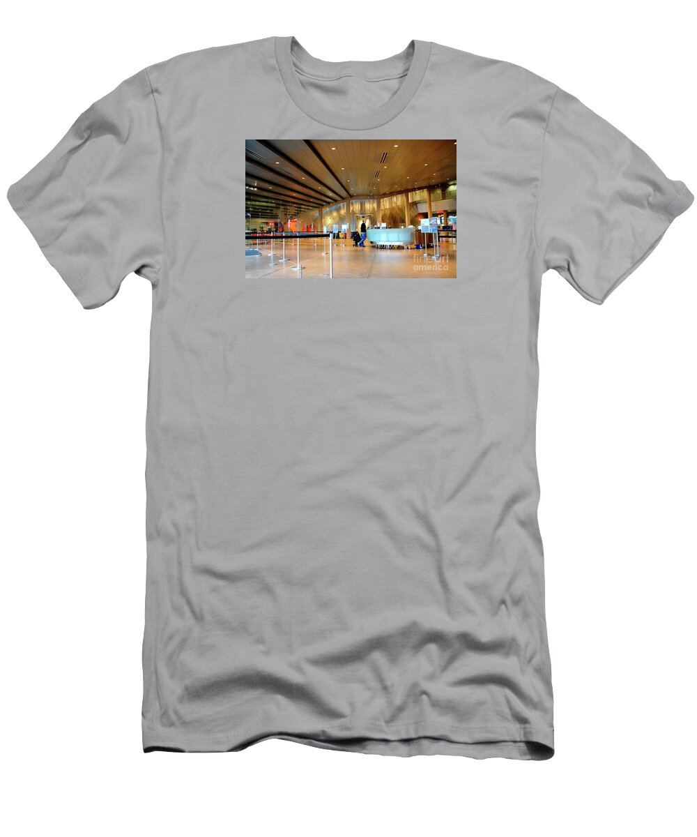 Hdr T-Shirt featuring the photograph Museum of Glass Interior by Chris Anderson
