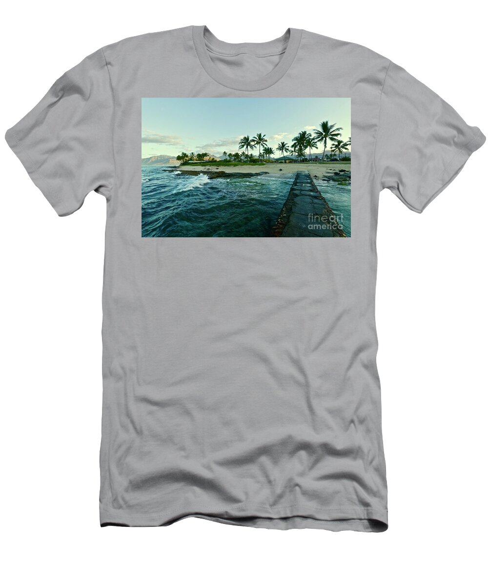 Nani Kai Beach Park T-Shirt featuring the photograph Nani Kai Beach Park by Craig Wood