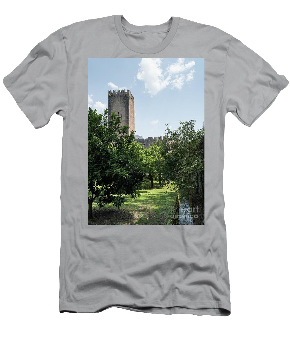 Bamboo T-Shirt featuring the photograph Ninfa Garden, Rome Italy 8 by Perry Rodriguez