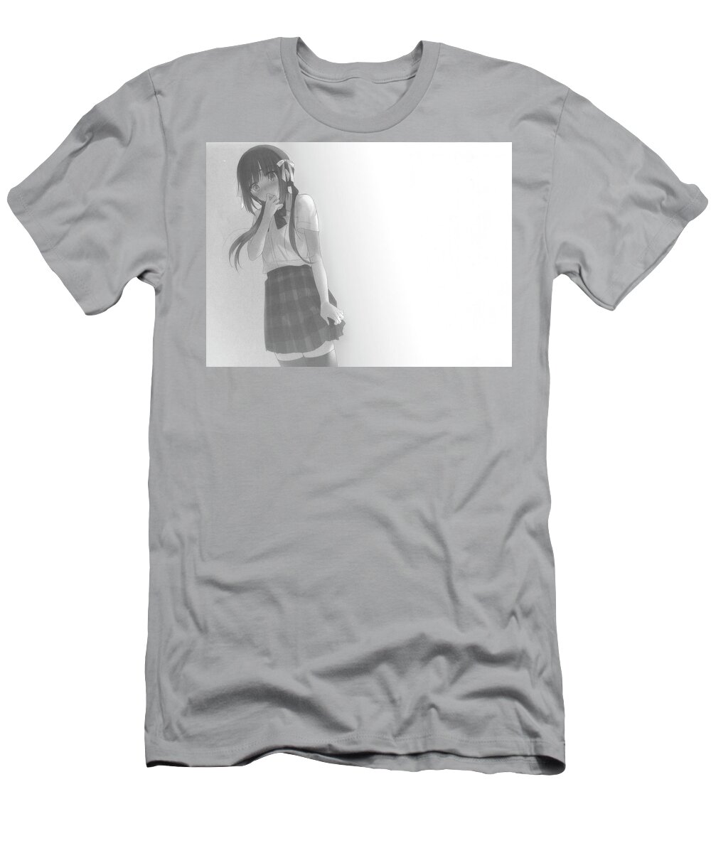 No-rin T-Shirt featuring the digital art No-Rin by Maye Loeser