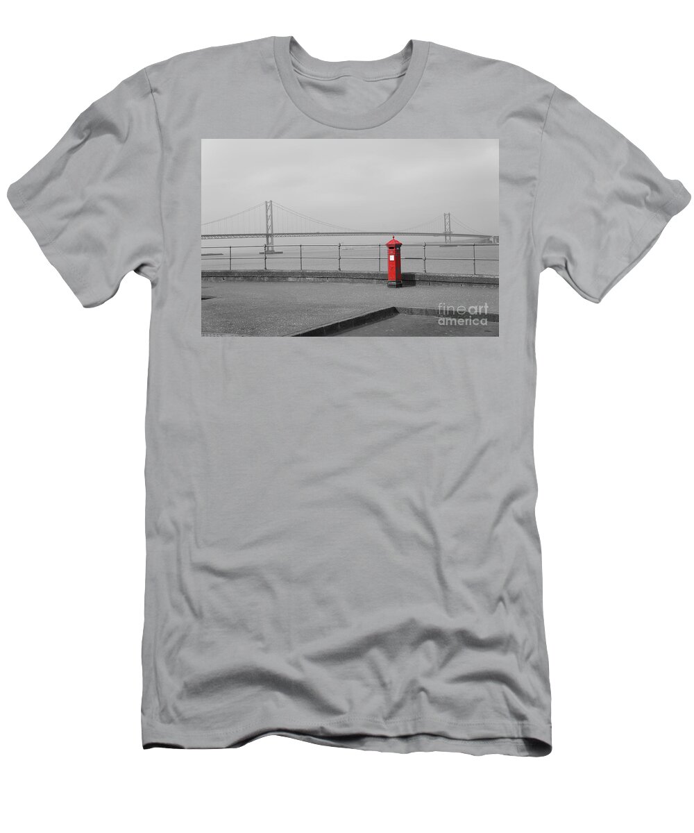 South Queensferry Embankment T-Shirt featuring the photograph Nostalgia IV by Elena Perelman